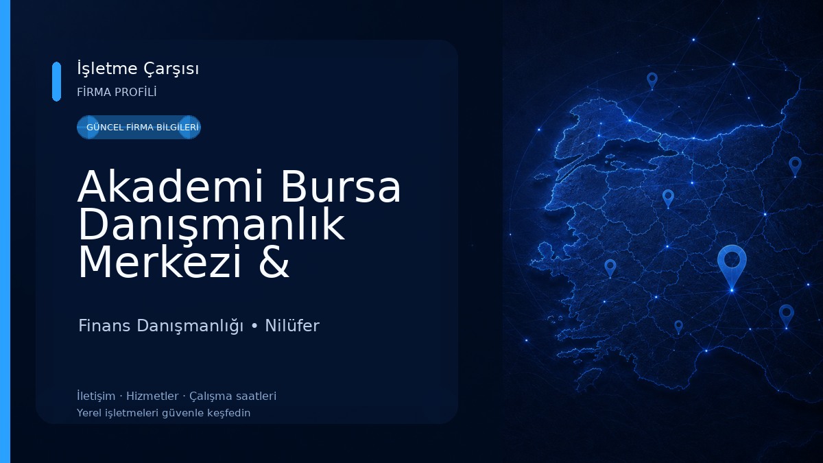 Akademi Bursa Danışmanlık Merkezi & Muhasebe Akademisi