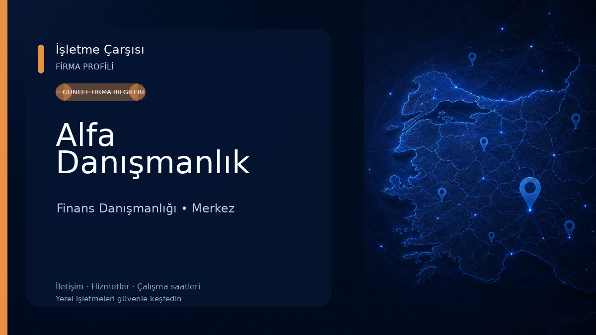 Alfa Danışmanlık