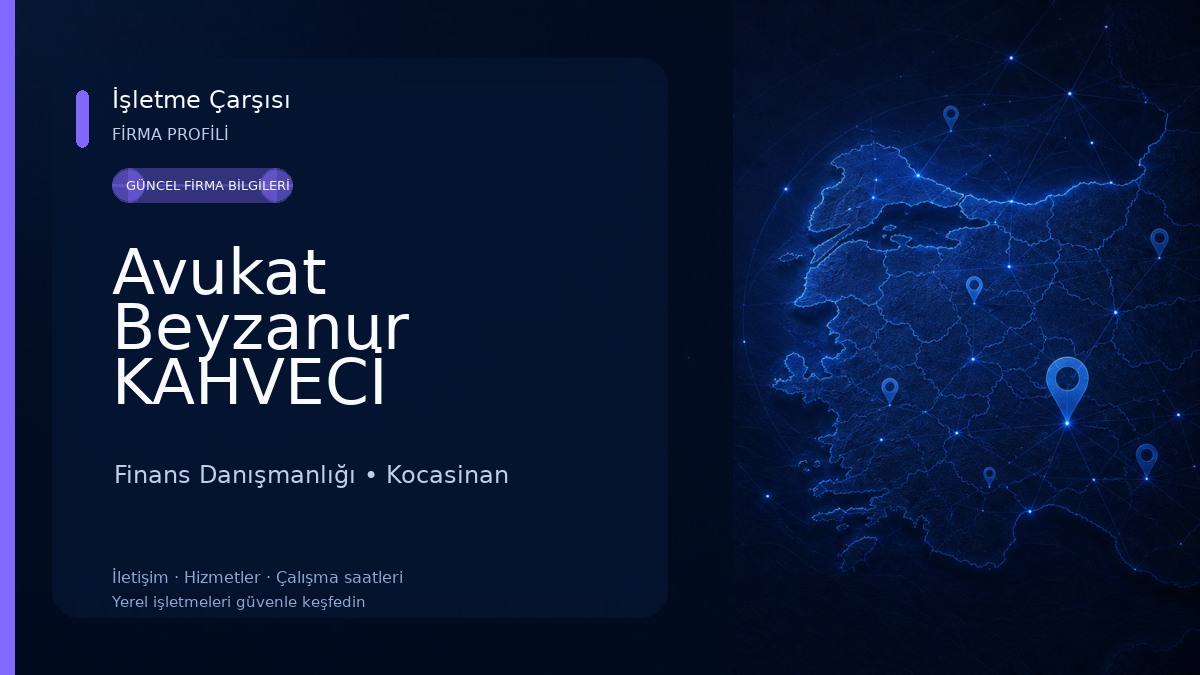 Avukat Beyzanur KAHVECİ