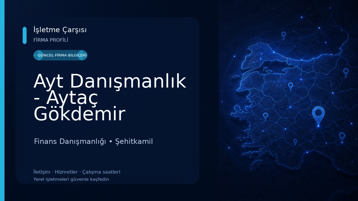 Ayt Danışmanlık - Aytaç Gökdemir