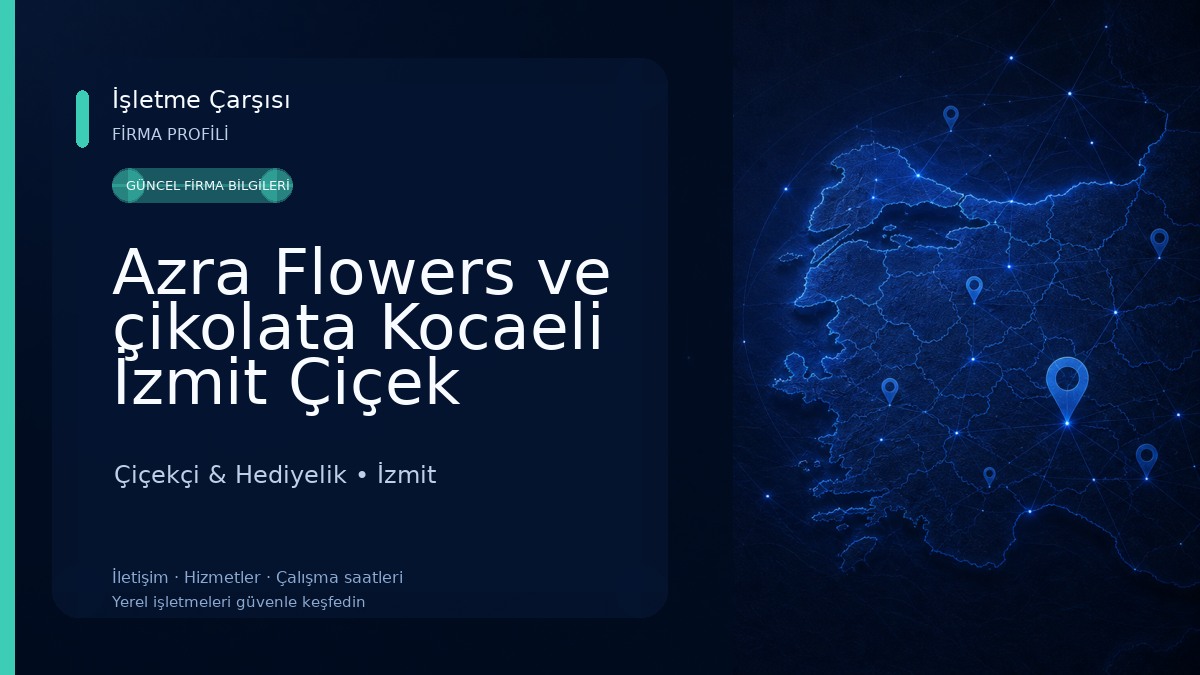 Azra Flowers ve çikolata Kocaeli İzmit Çiçek Siparişi Kocaeli Şehir Hastanesi Çiçek Gönderimi ve Umuttepe Çiçek Gönderimi
