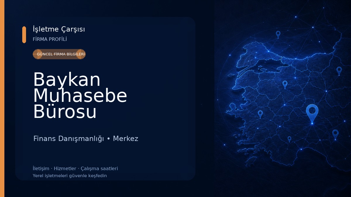Baykan Muhasebe Bürosu