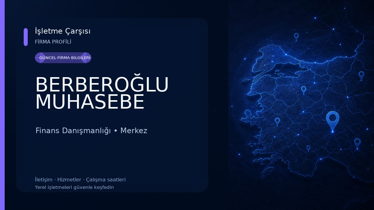 BERBEROĞLU MUHASEBE