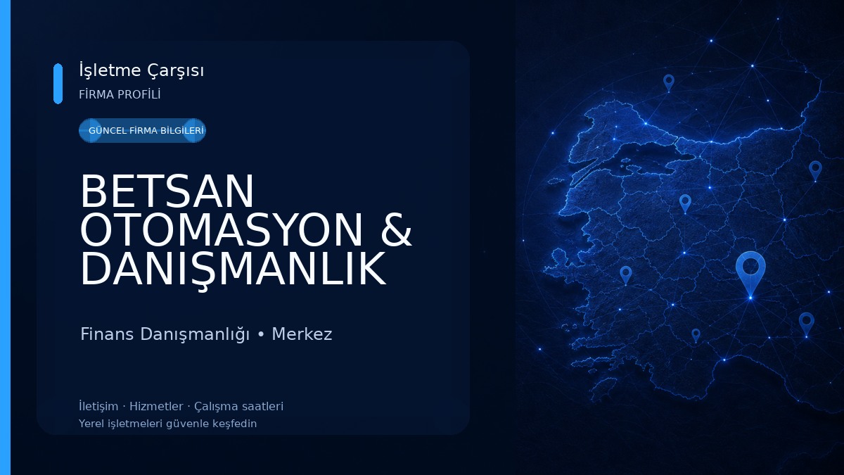 BETSAN OTOMASYON & DANIŞMANLIK