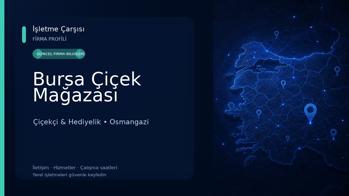 Bursa Çiçek Mağazası