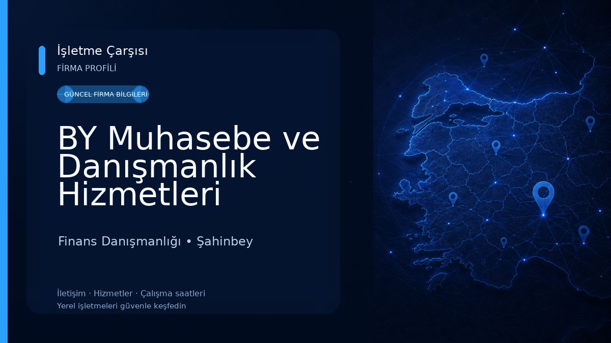 BY Muhasebe ve Danışmanlık Hizmetleri