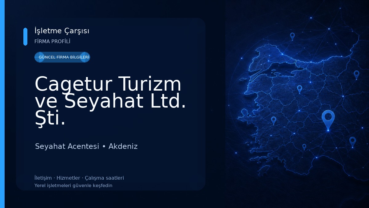 Cagetur Turizm ve Seyahat Ltd. Şti.