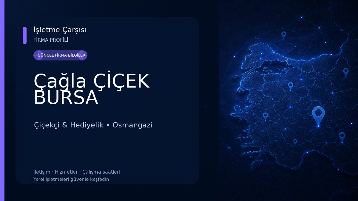 Çağla ÇİÇEK BURSA
