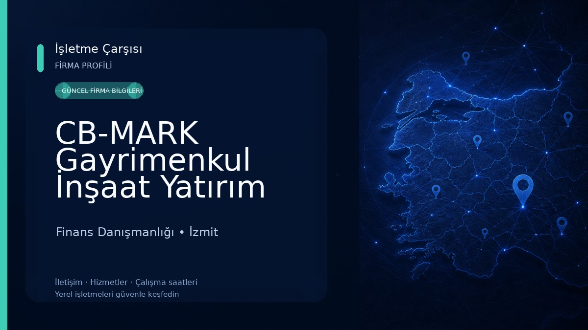 CB-MARK Gayrimenkul İnşaat Yatırım Danışmanlık.Ltd.Şti