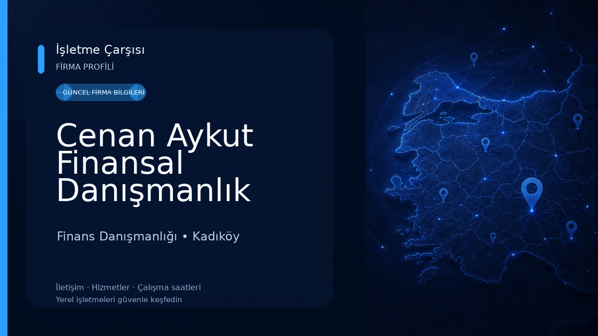 Cenan Aykut Finansal Danışmanlık