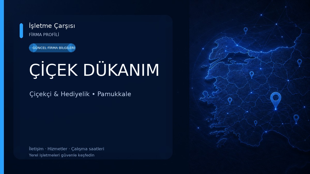 ÇİÇEK DÜKANIM