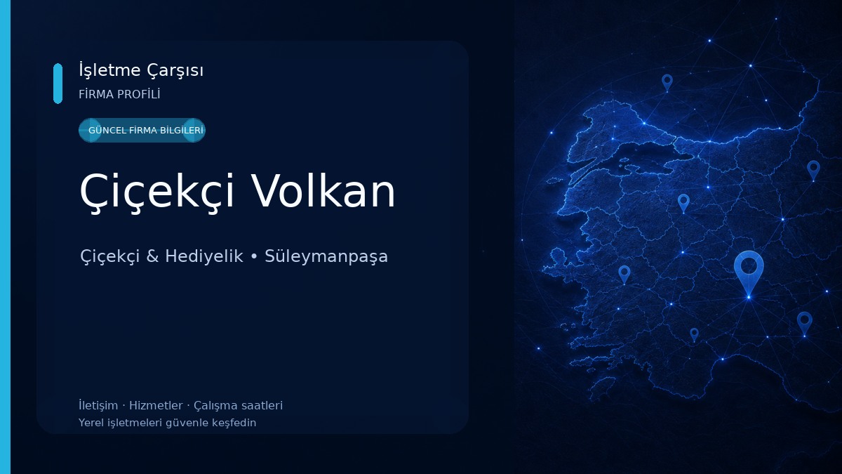 Çiçekçi Volkan