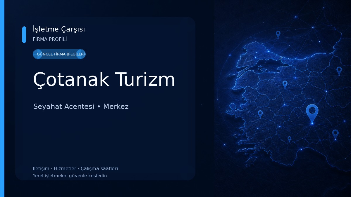 Çotanak Turizm