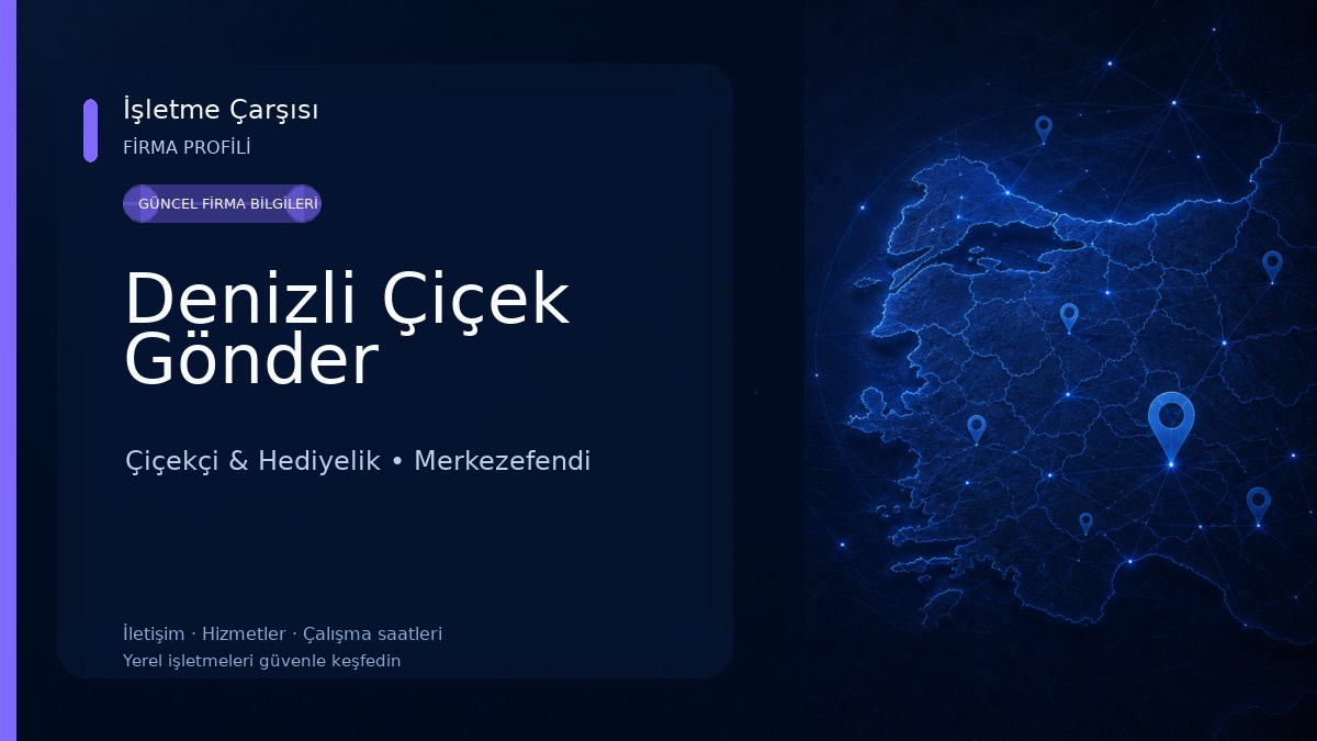 Denizli Çiçek Gönder