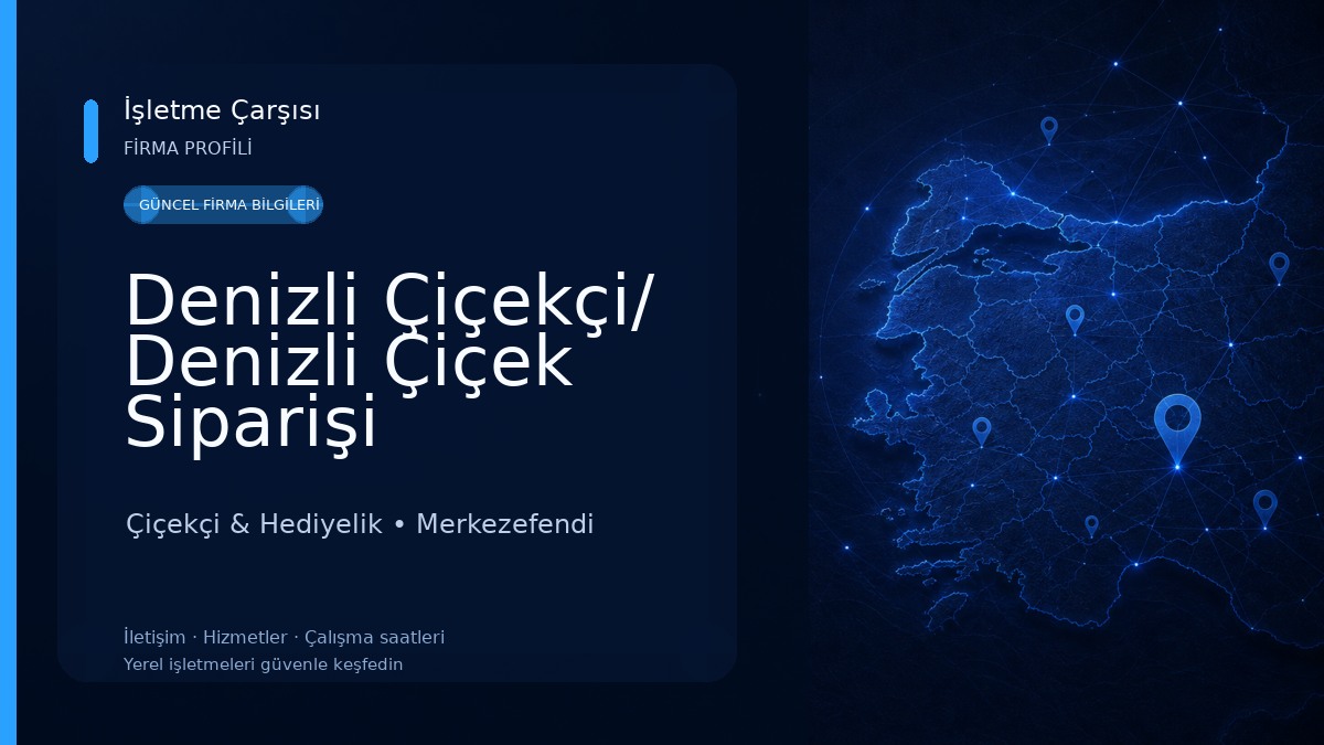 Denizli Çiçekçi/ Denizli Çiçek Siparişi