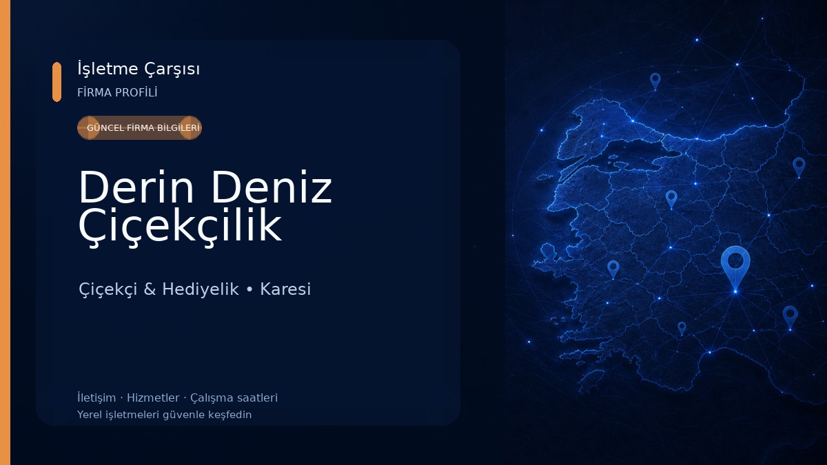 Derin Deniz Çiçekçilik