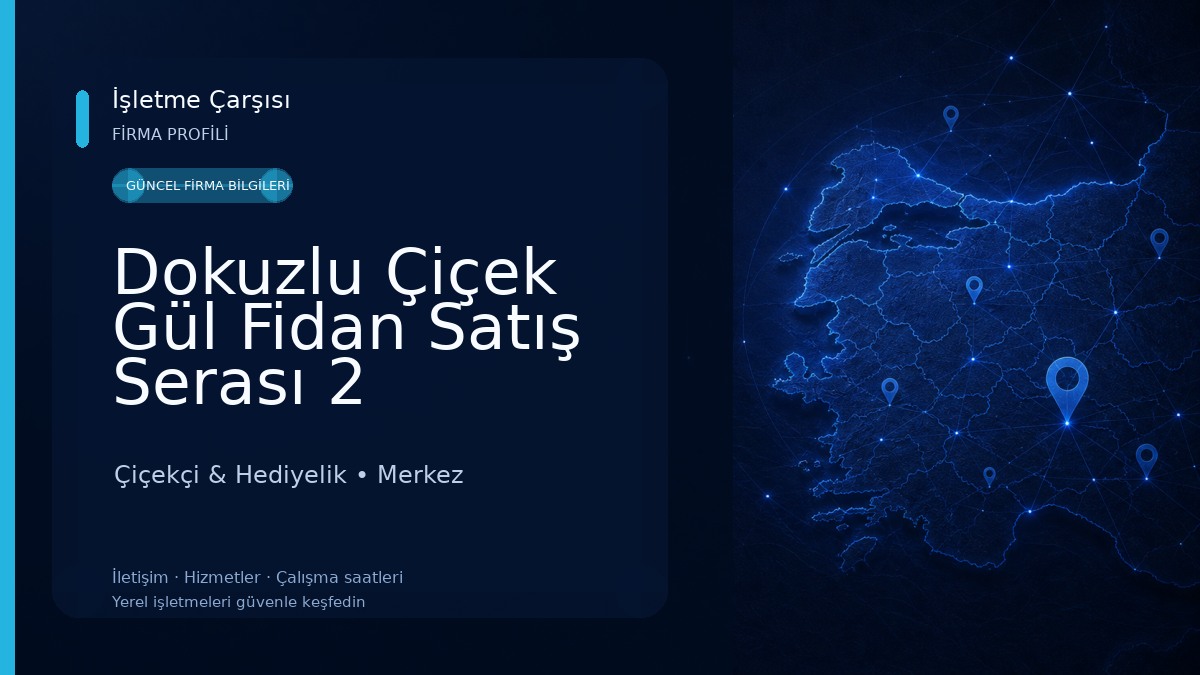 Dokuzlu Çiçek Gül Fidan Satış Serası 2