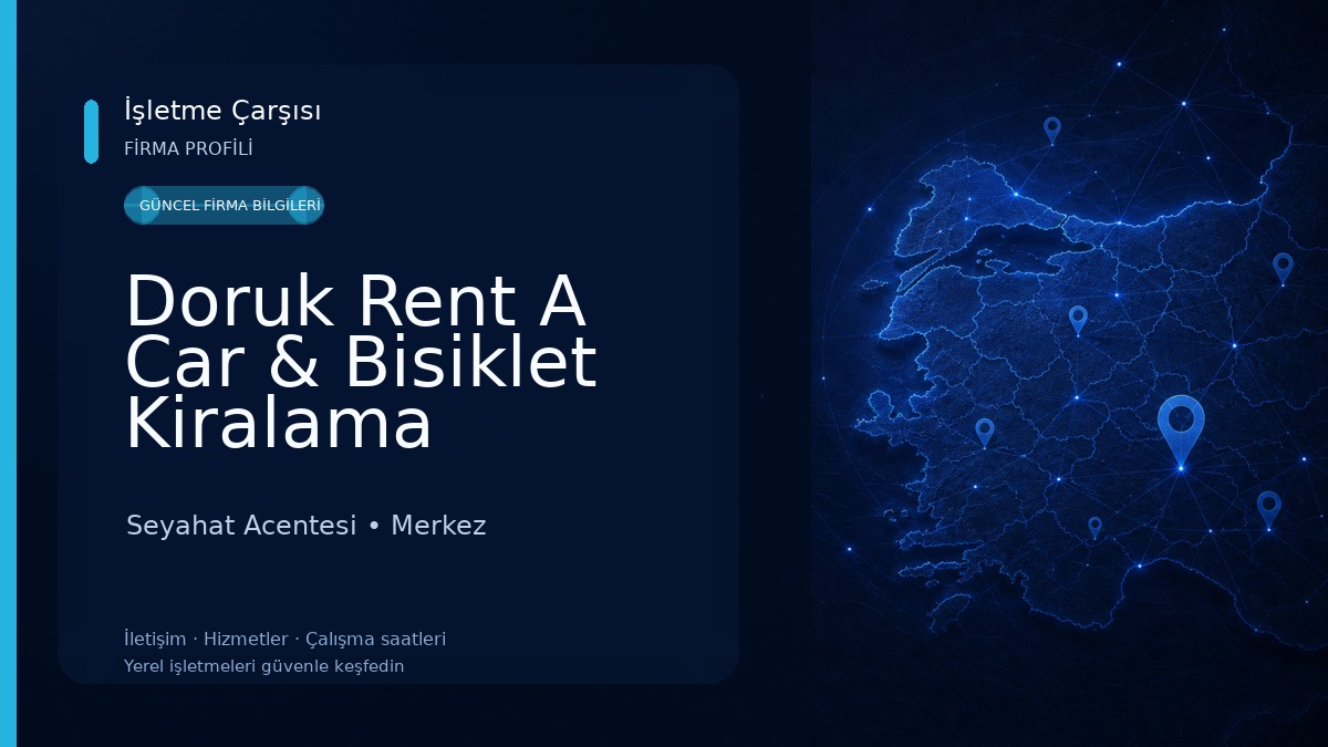Doruk Rent A Car & Bisiklet Kiralama