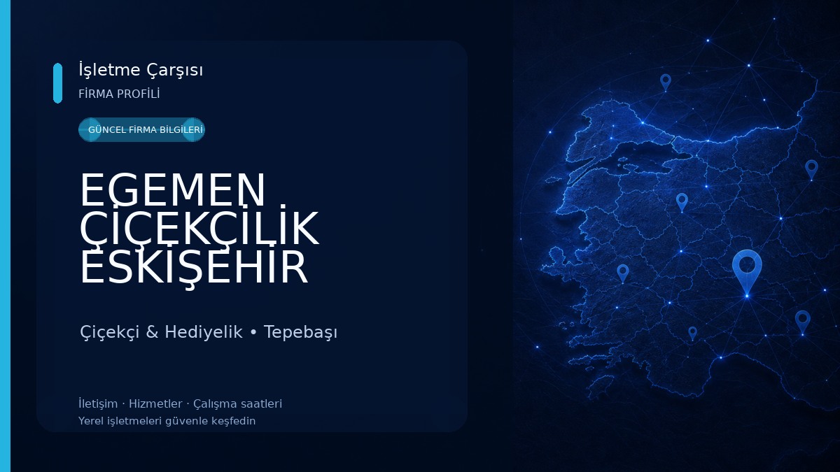 EGEMEN ÇİÇEKÇİLİK ESKİŞEHİR