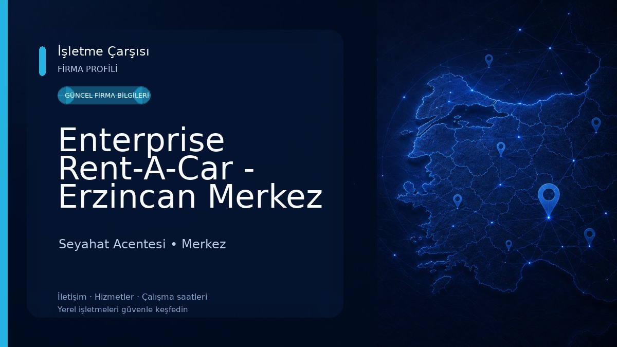 Enterprise Rent-A-Car - Erzincan Merkez Araç Kiralama