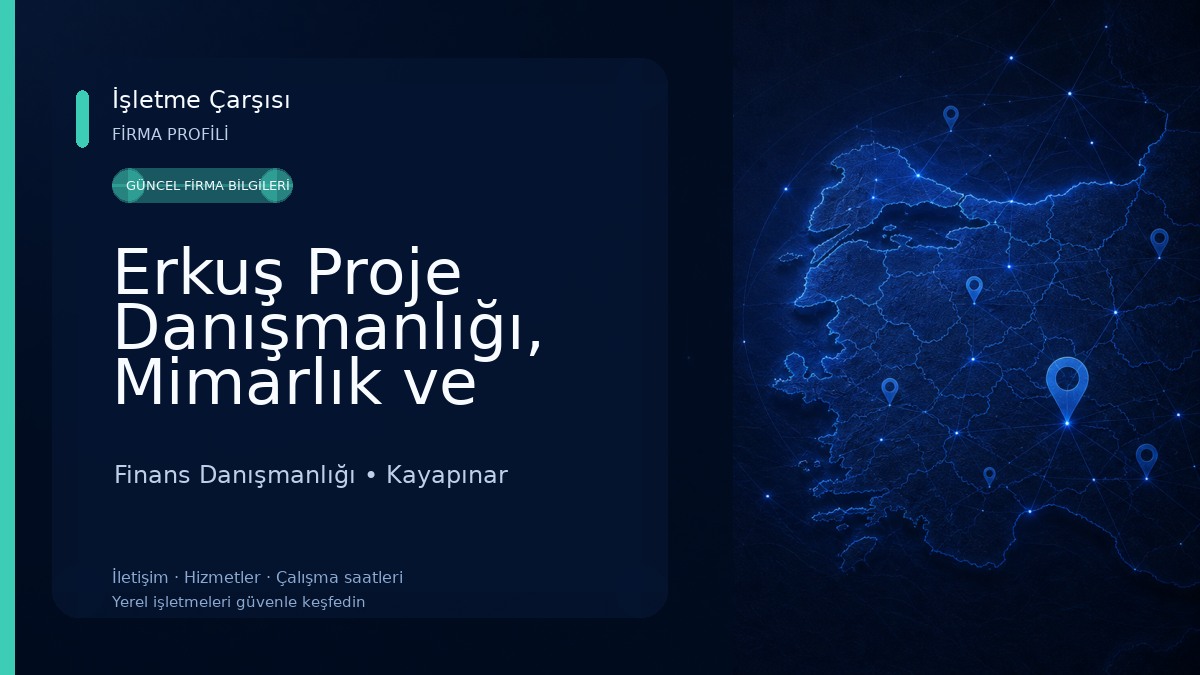 Erkuş Proje Danışmanlığı, Mimarlık ve Mühendislik