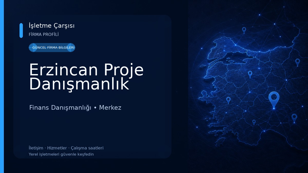 Erzincan Proje Danışmanlık