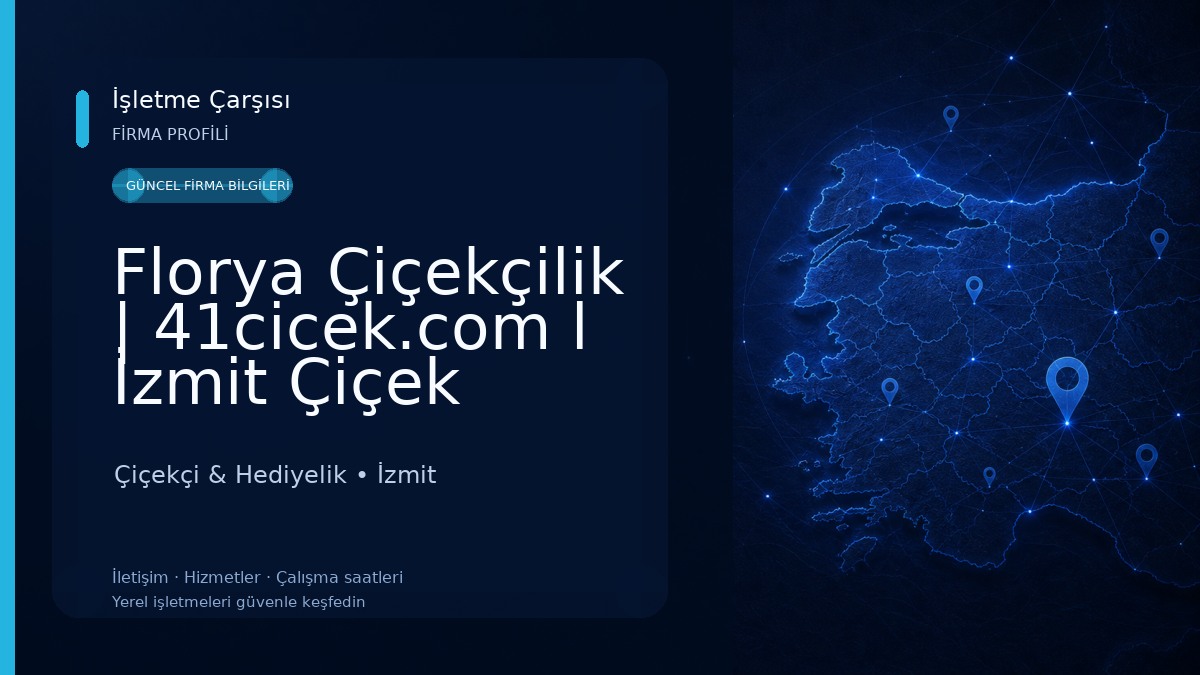 Florya Çiçekçilik | 41cicek.com l İzmit Çiçek Siparişi