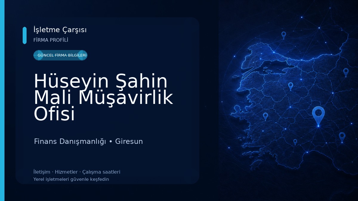 Hüseyin Şahin Mali Müşavirlik Ofisi