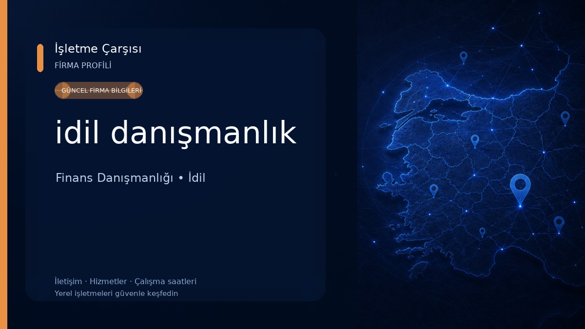 idil danışmanlık