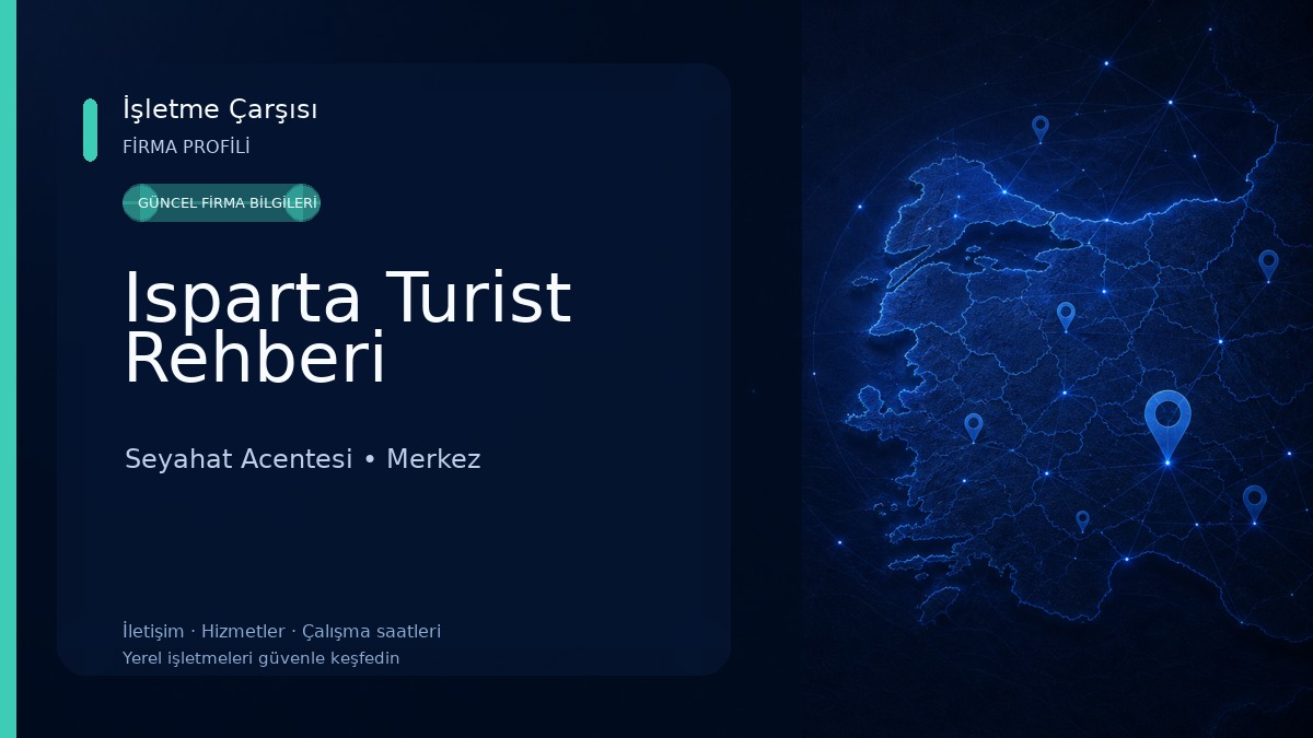 Isparta Turist Rehberi