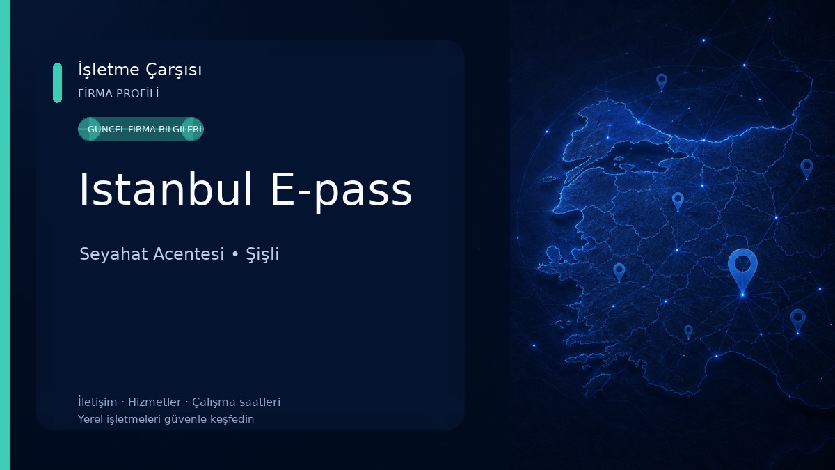 Istanbul E-pass