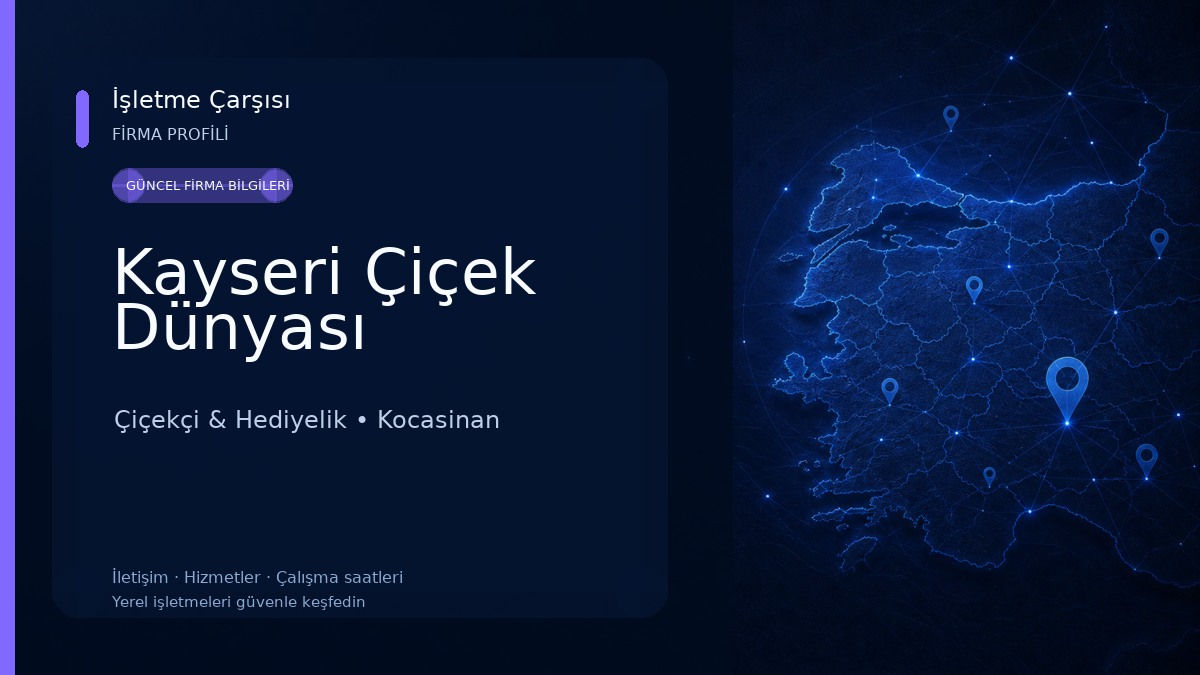 Kayseri Çiçek Dünyası
