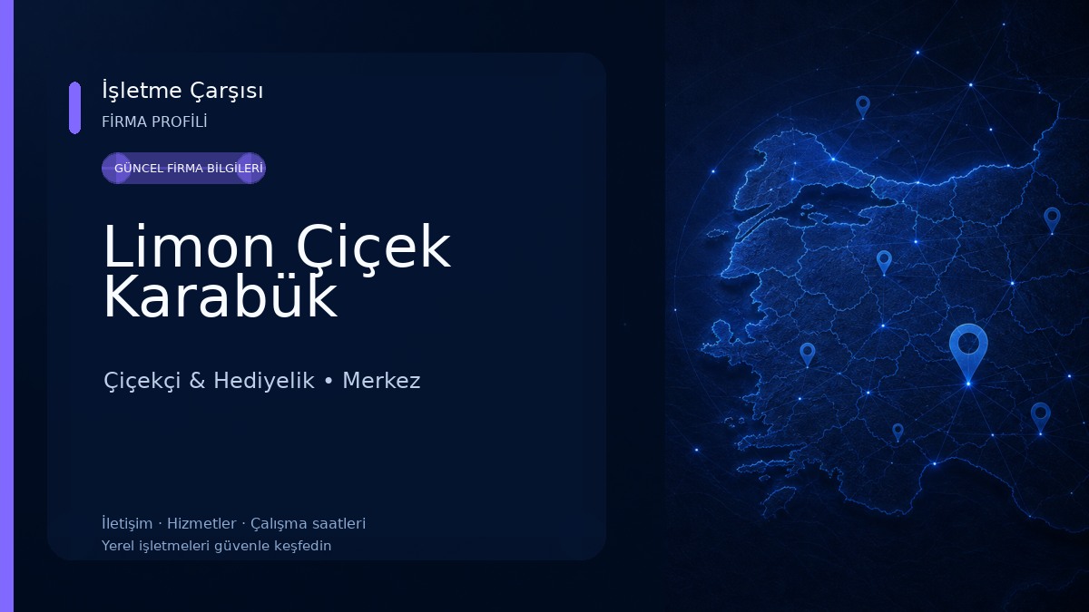 Limon Çiçek Karabük