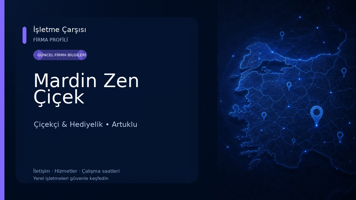 Mardin Zen Çiçek