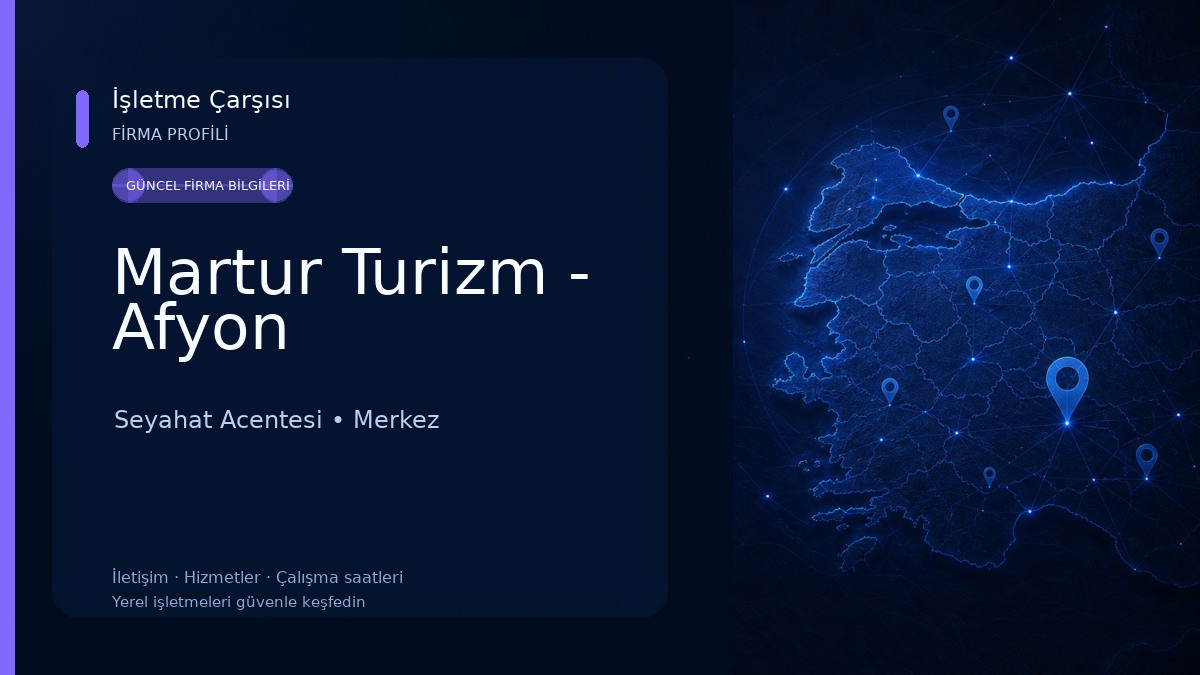 Martur Turizm - Afyon