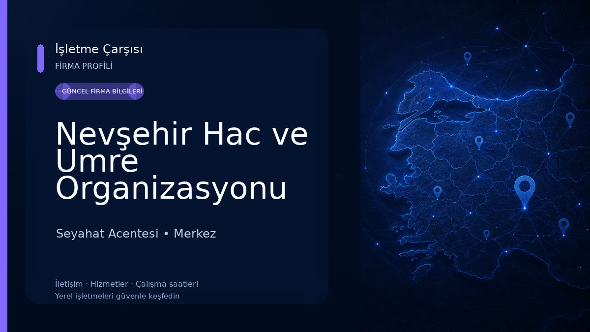 Nevşehir Hac ve Umre Organizasyonu Seyit Turizm
