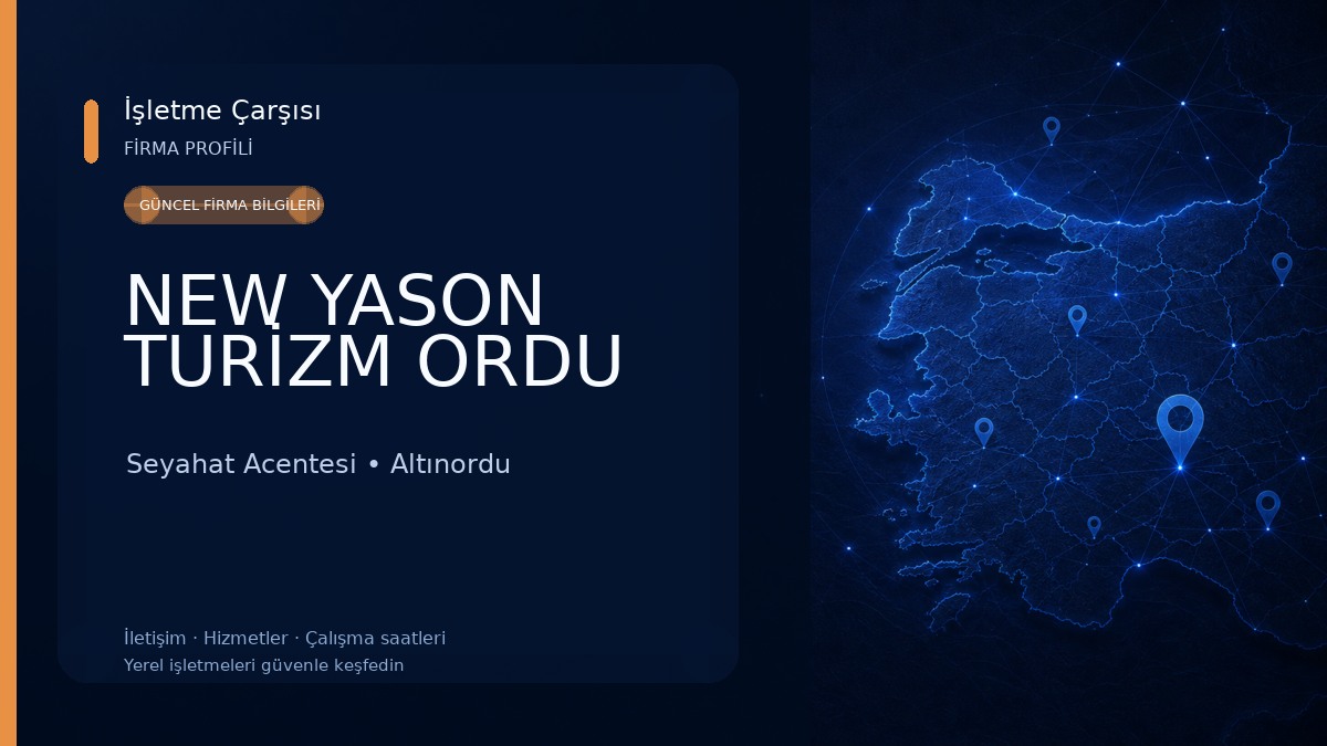 NEW YASON TURİZM ORDU