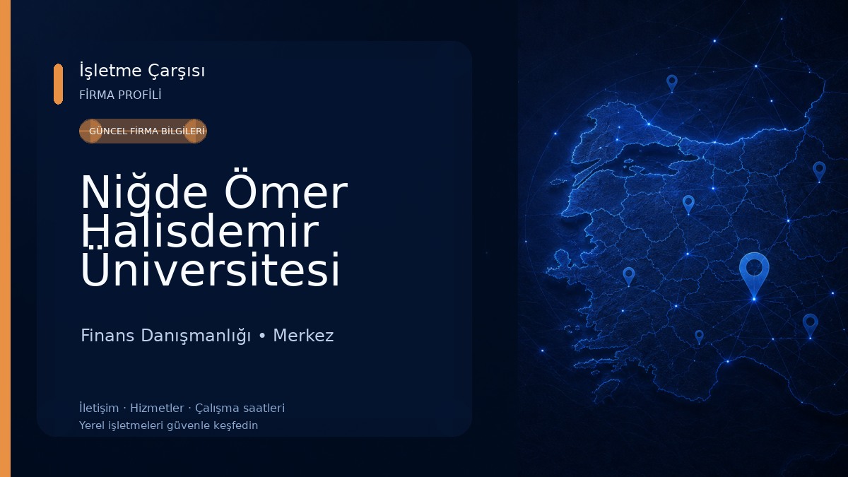 Niğde Ömer Halisdemir Üniversitesi