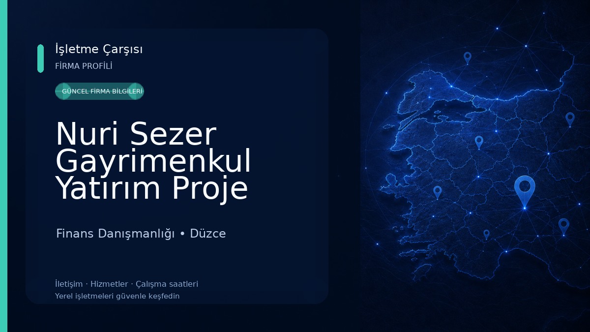 Nuri Sezer Gayrimenkul Yatırım Proje Danışmanlık Ofis