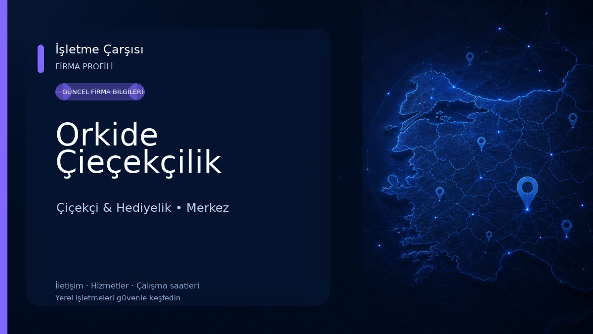 Orkide Çieçekçilik