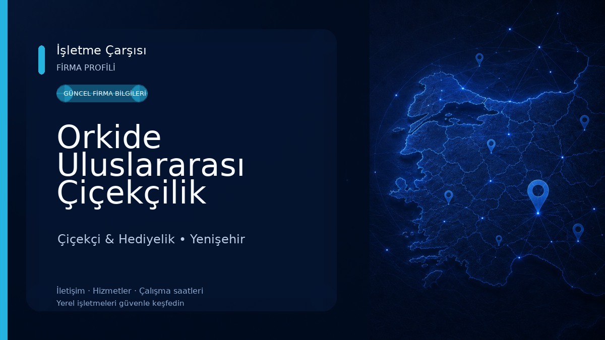 Orkide Uluslararası Çiçekçilik