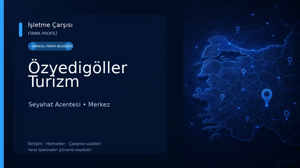 Özyedigöller Turizm