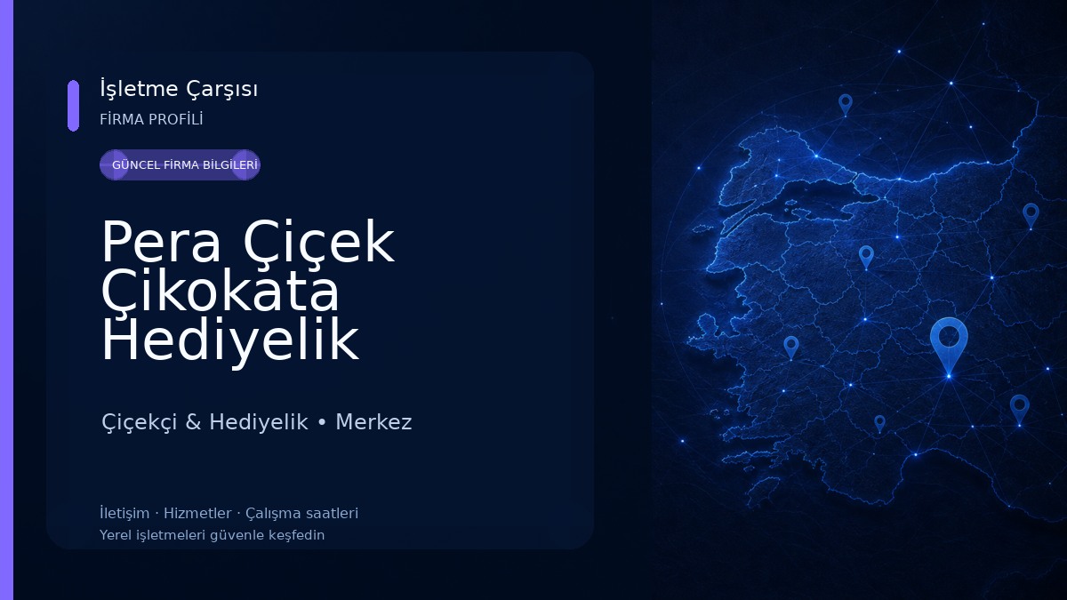 Pera Çiçek Çikokata Hediyelik