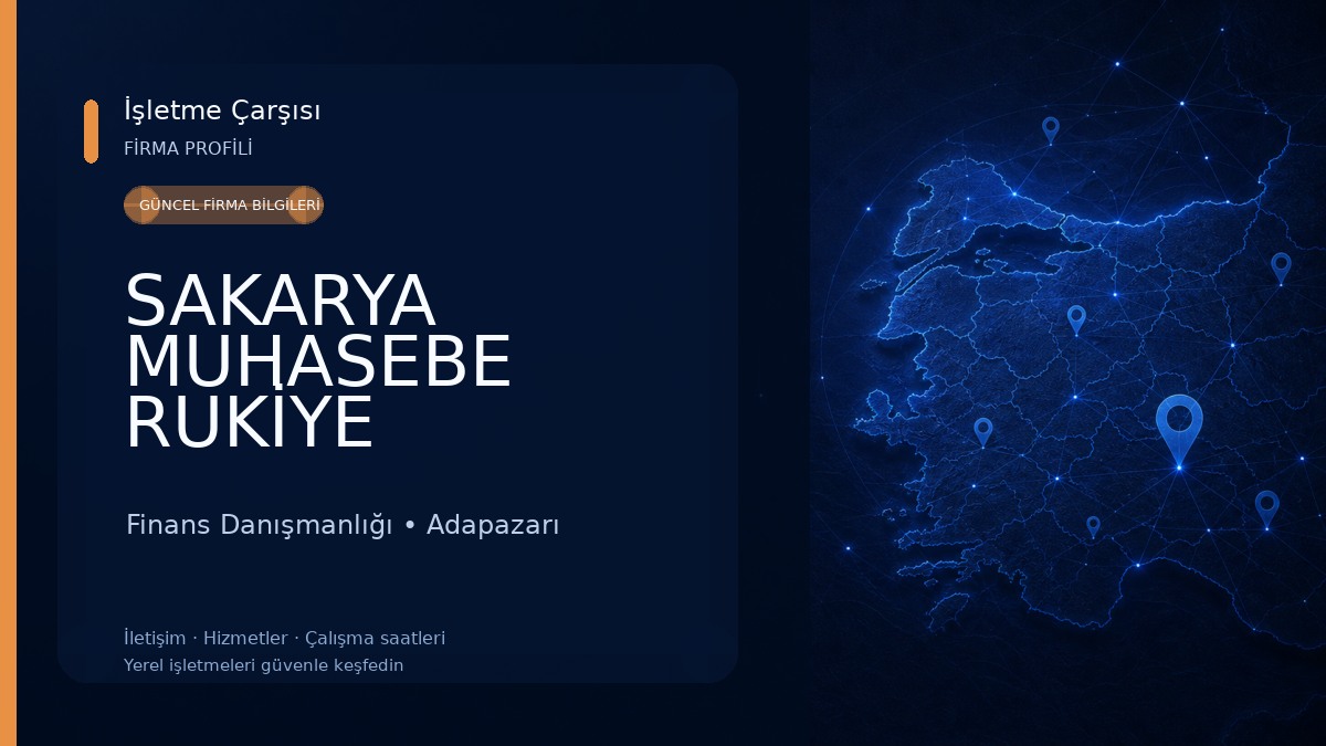 SAKARYA MUHASEBE RUKİYE ERSOYLU