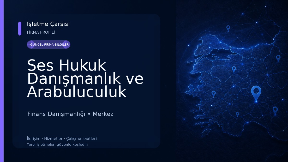 Ses Hukuk Danışmanlık ve Arabuluculuk