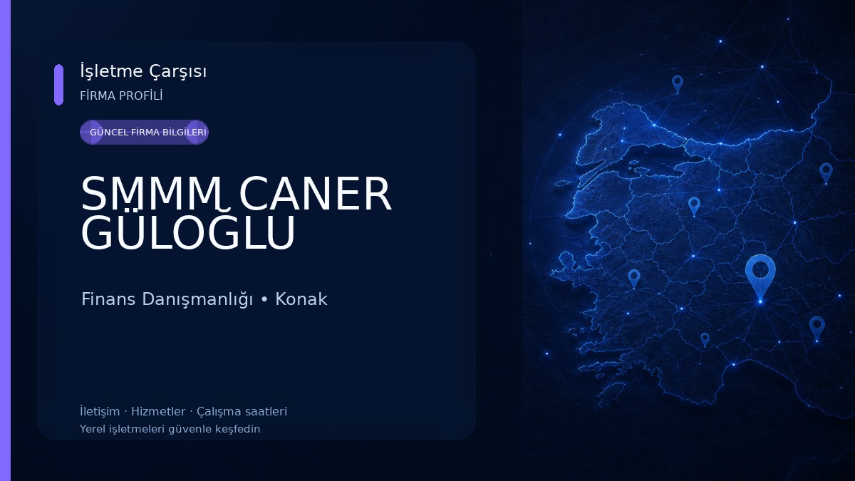 SMMM CANER GÜLOĞLU