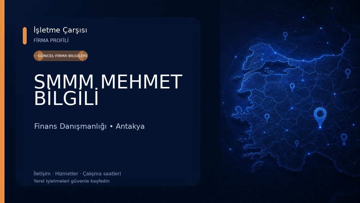 SMMM MEHMET BİLGİLİ