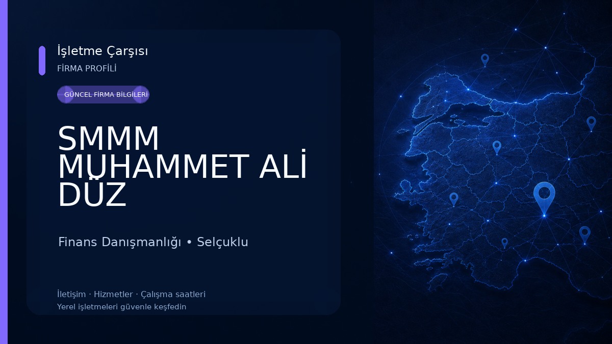 SMMM MUHAMMET ALİ DÜZ