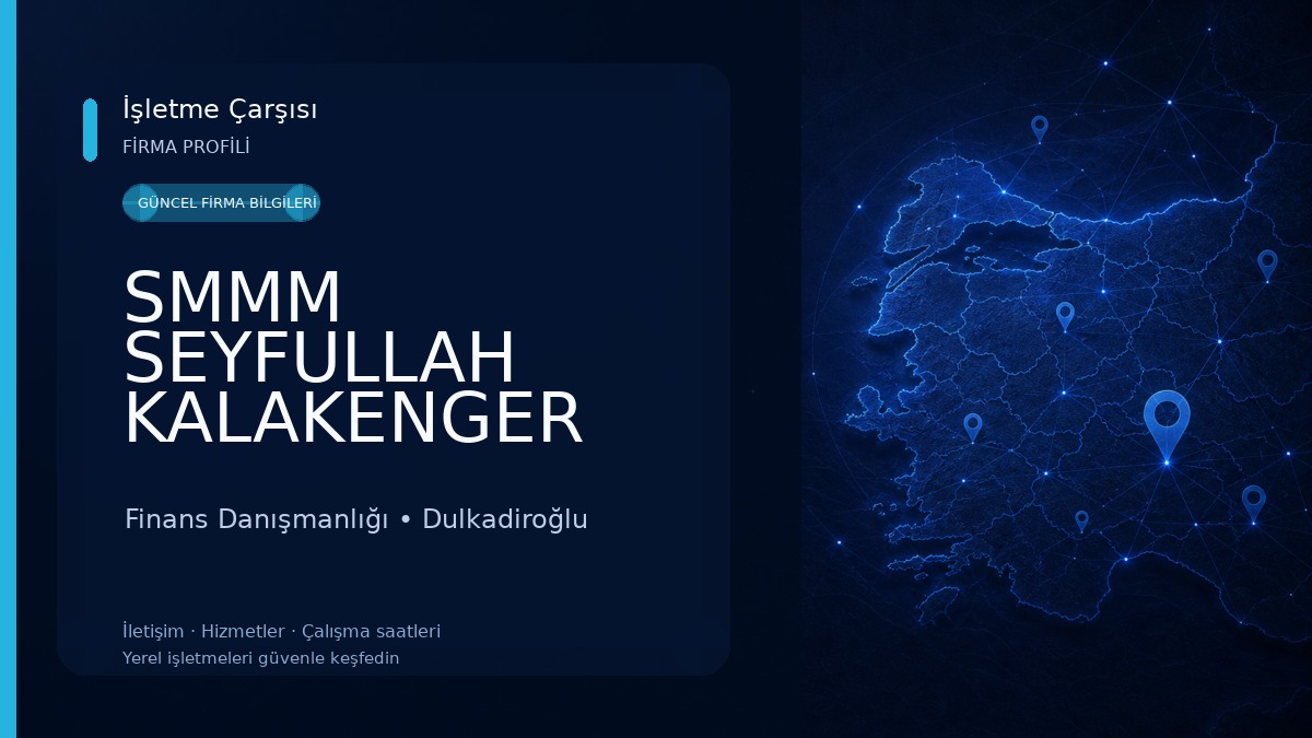 SMMM SEYFULLAH KALAKENGER