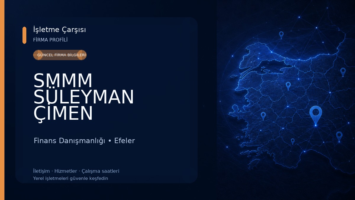 SMMM SÜLEYMAN ÇİMEN